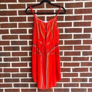 Made for Impulse Red Aztec Print Dress Size M